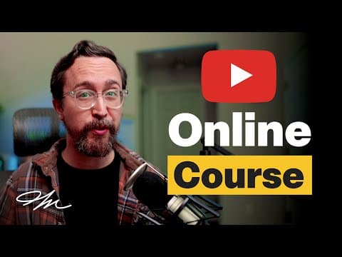 How to Create an Online Course with YouTube Videos