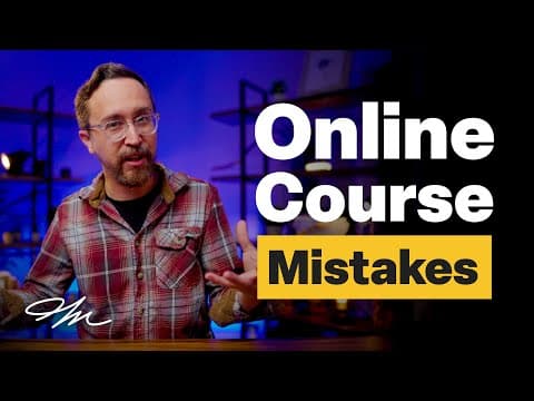 The Top 5 Mistakes Course Creators Make